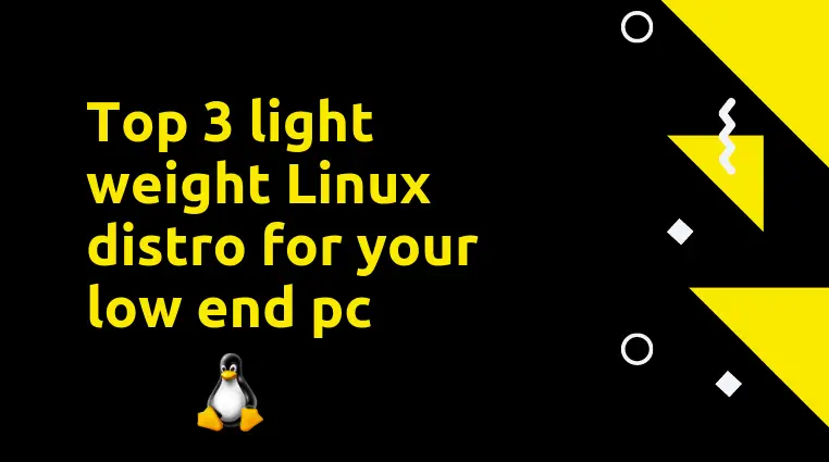 Read more about the article Lightest Linux Distro for Potato PC
