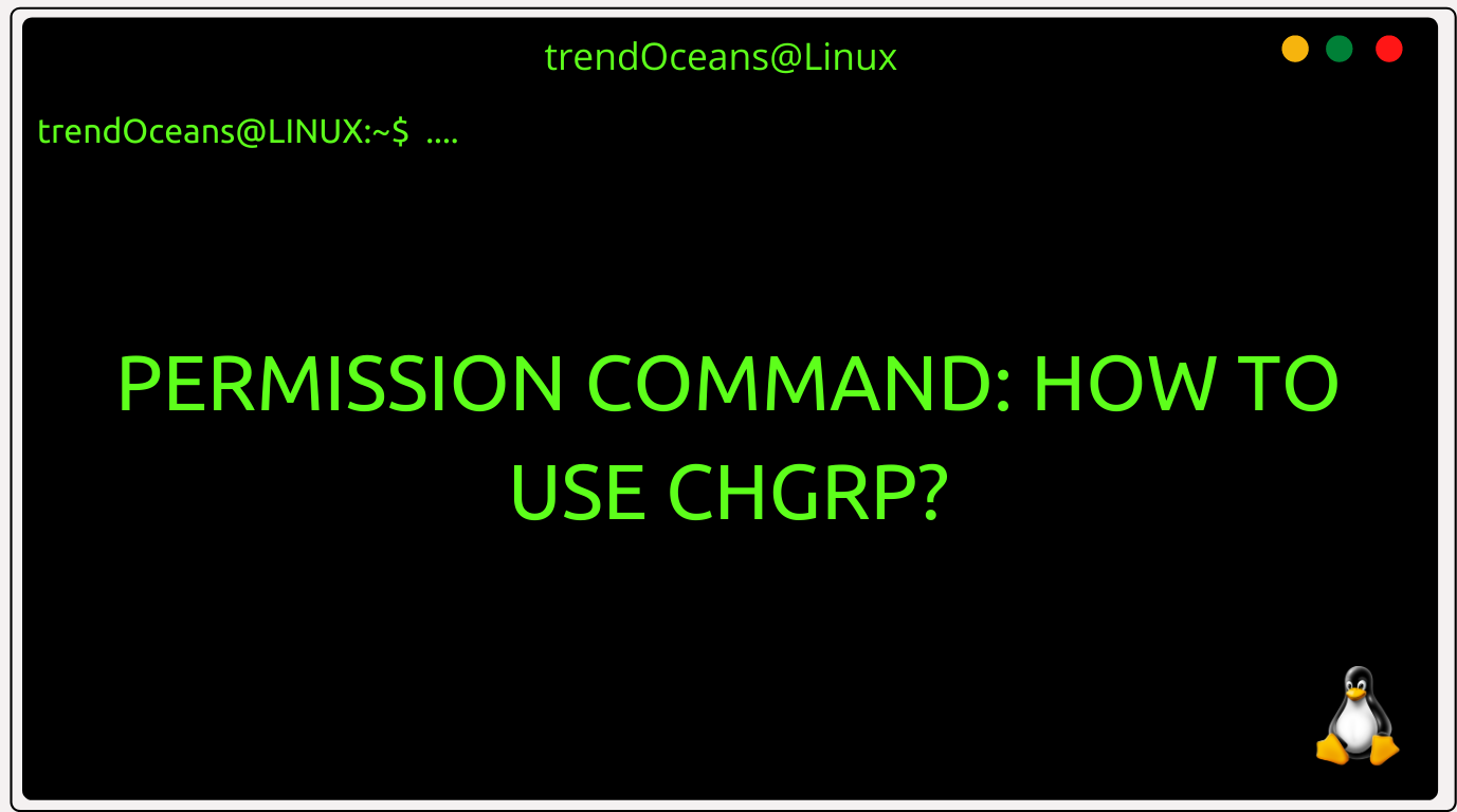 linux chgrp