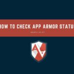 How to check AppArmor Status Ubuntu 20.10?