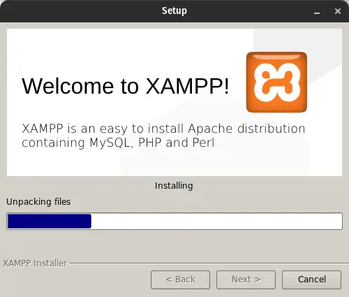 Installing XAMPP