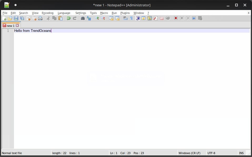 notepad++ in linux