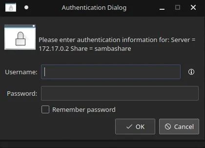 Login using username and password