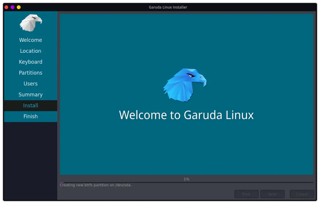 Garuda getting Install