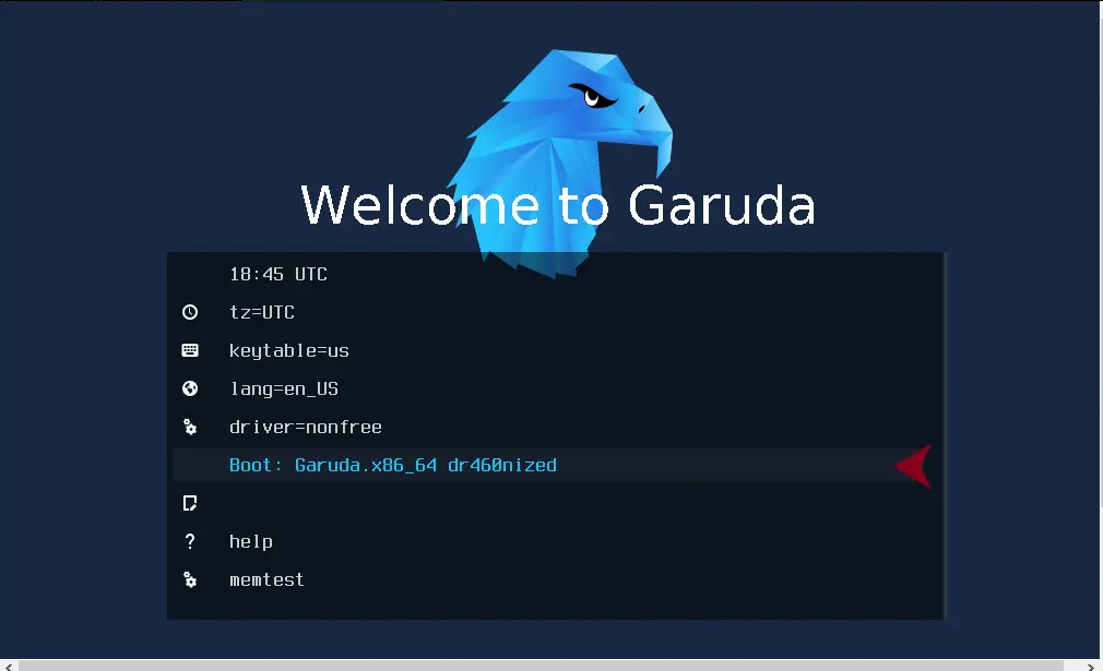Garuda ISO file