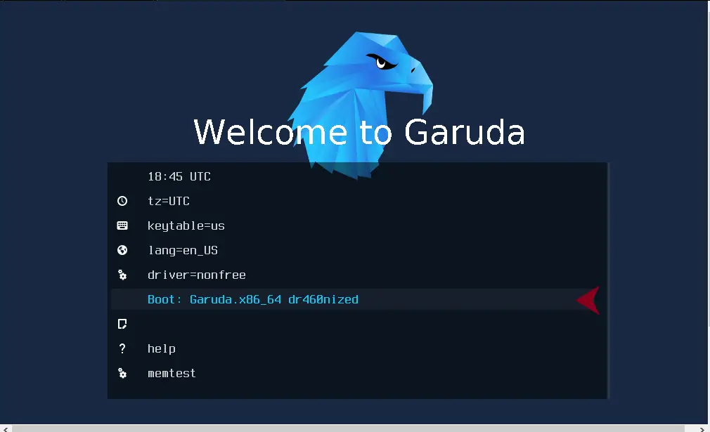 Garuda grub