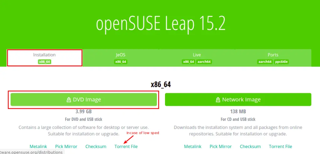 opensuse leap 15.2 download