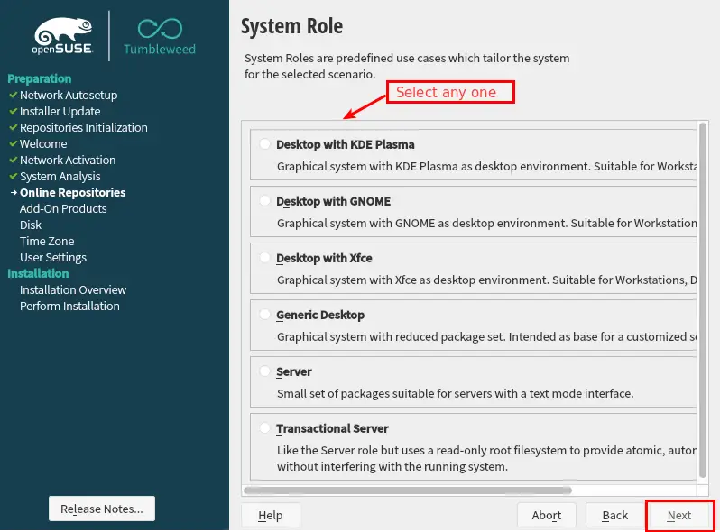 System Role