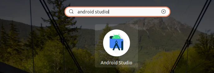 Search Android Studio on Activities