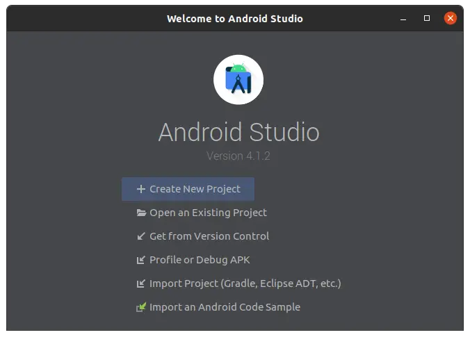 Welcome to Android Studio