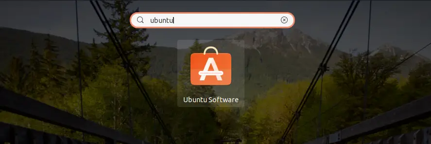 Search Ubuntu Software