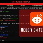 How to access Reddit from Linux Terminal?
