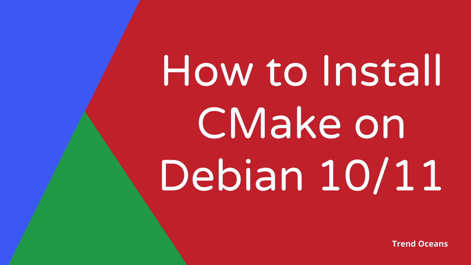 what does cmake install