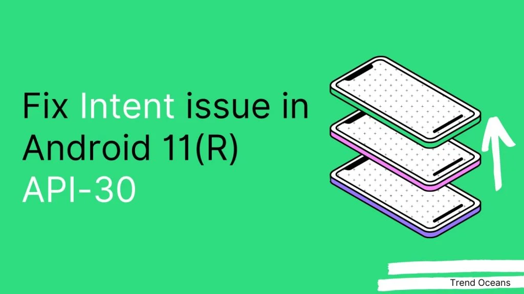 Read more about the article [Solved] Fix the Intent issue in Android 11(R)- API 30 or higher