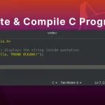How to Write and Compile a C Program in Linux