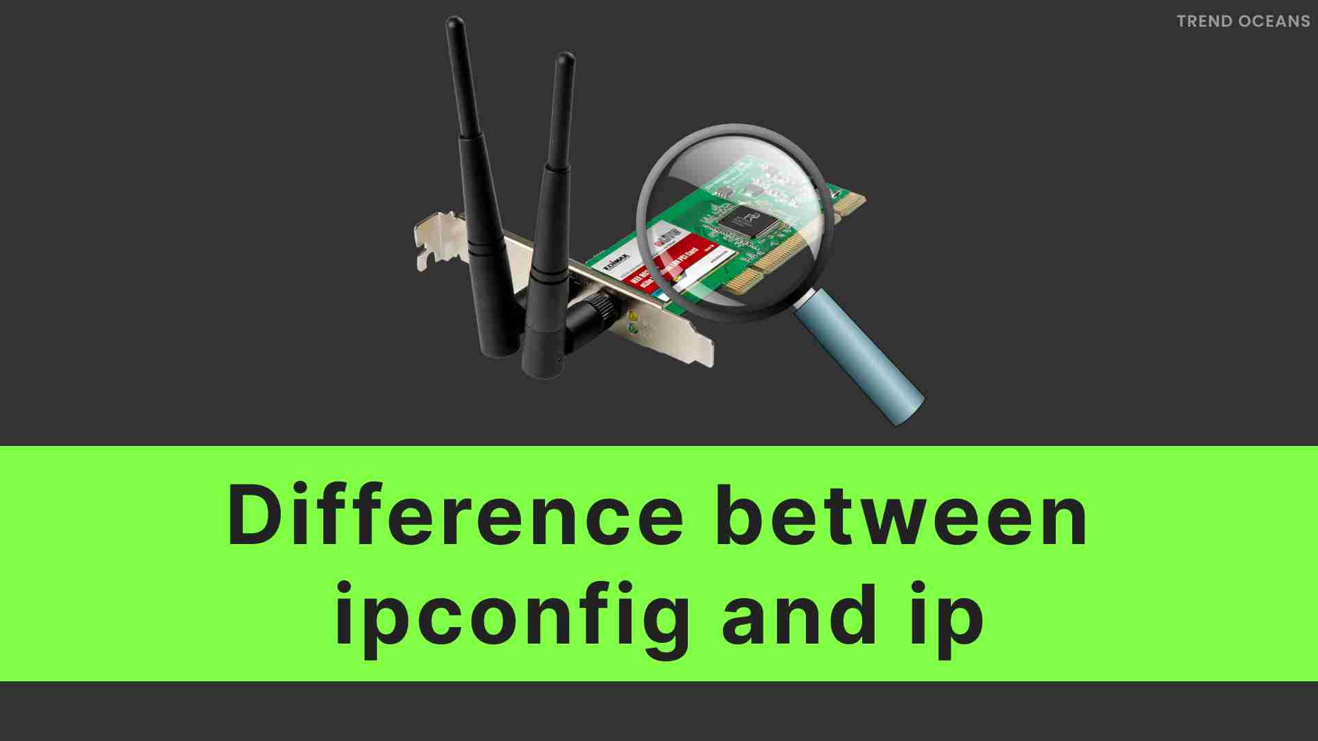 ifconfig vs ip