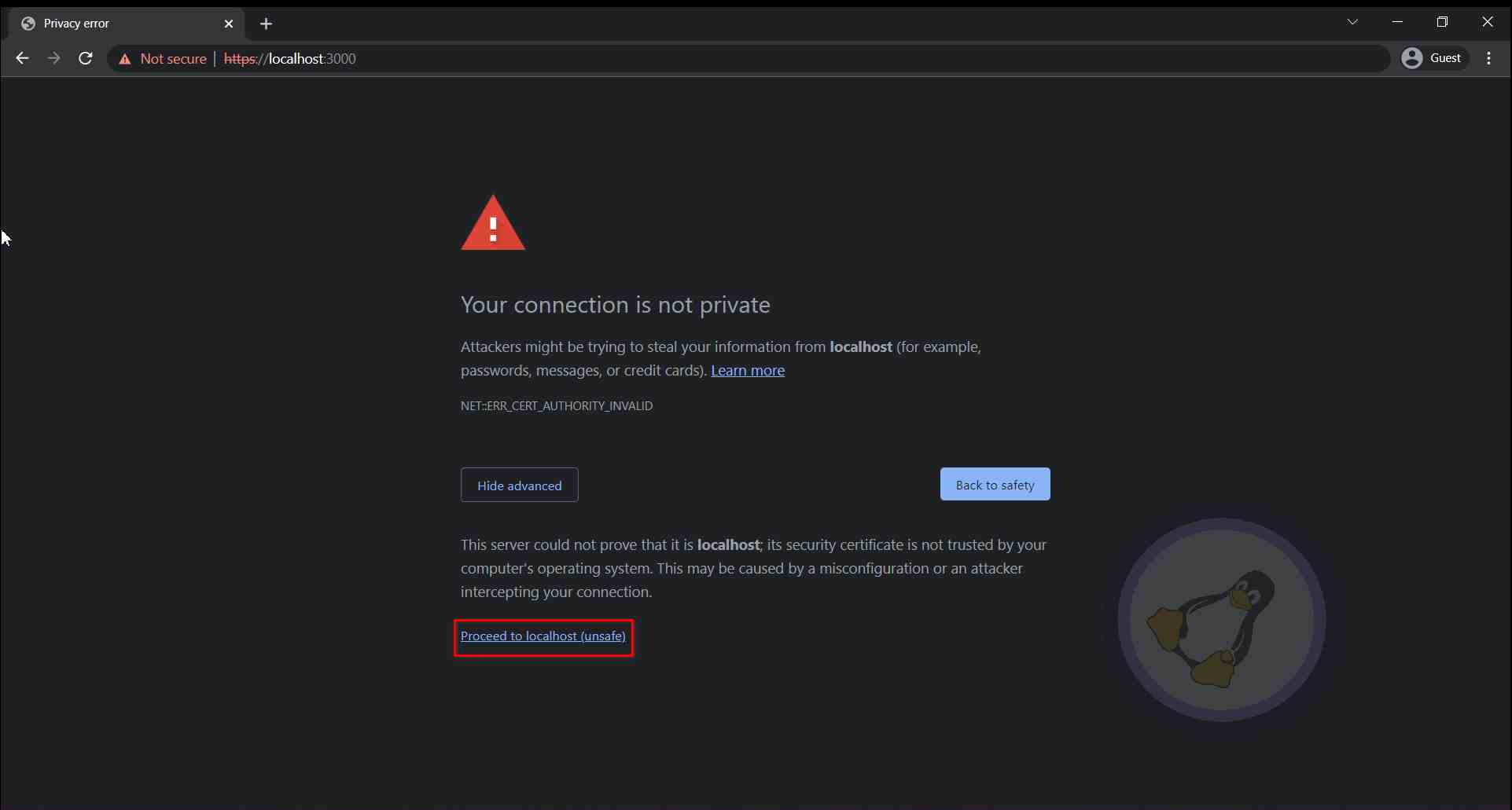 How to Create HTTPS Server in Node Js - TREND OCEANS