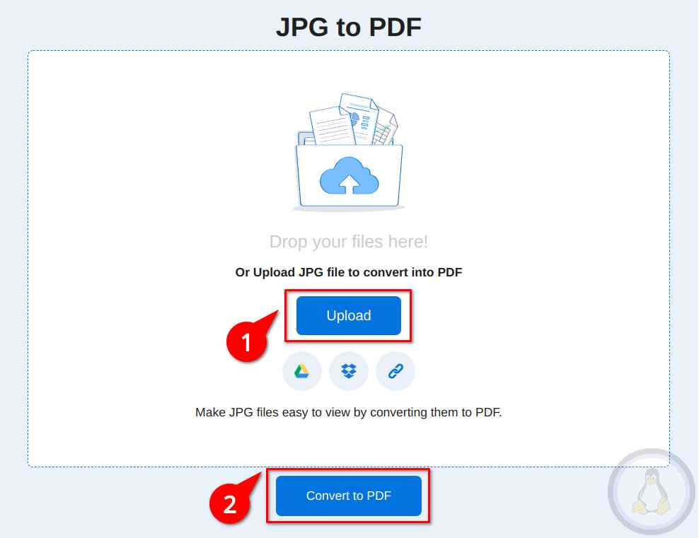 Convert Image to PDF