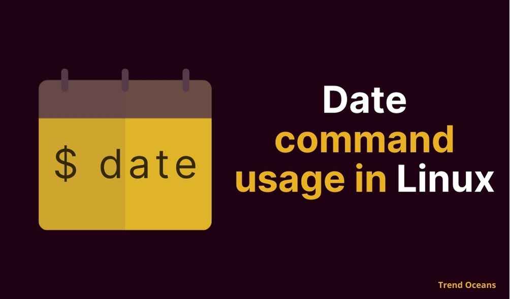 Date command usage in Linux