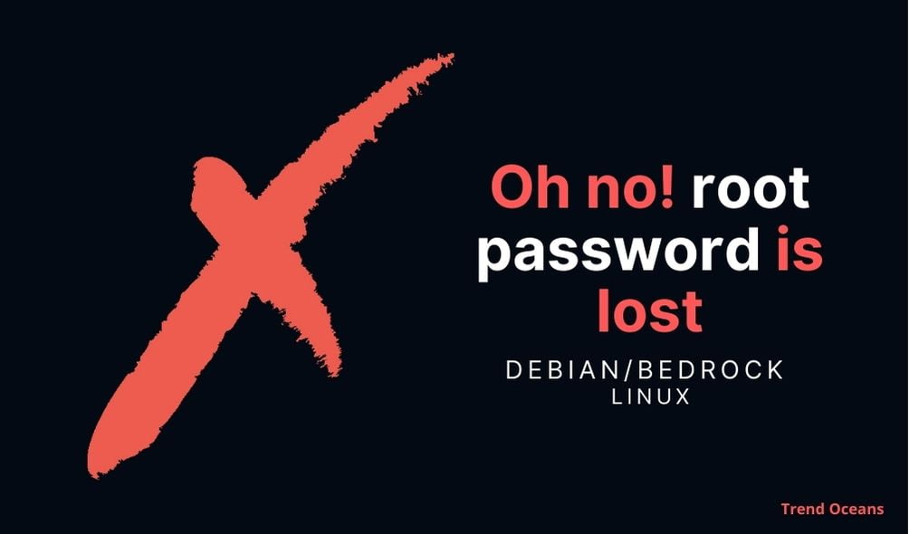How to reset root lost password in Debian