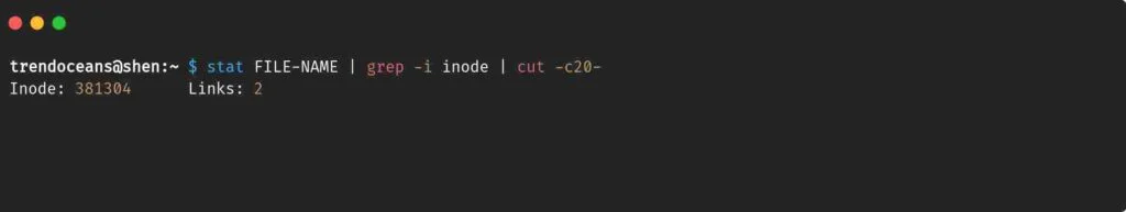 Complete guide on Inode number in Linux with an examples - TREND OCEANS