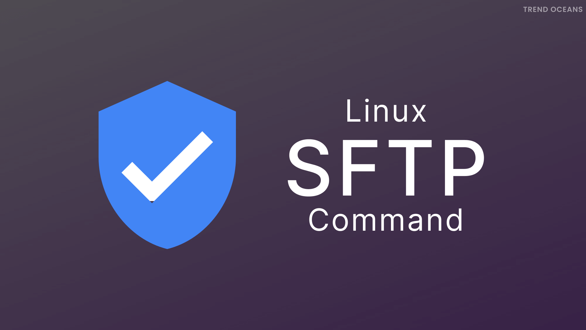 how to use sftp to transfer file on linux