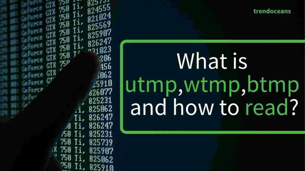 Read more about the article What is utmp,wtmp,btmp, and how to read?