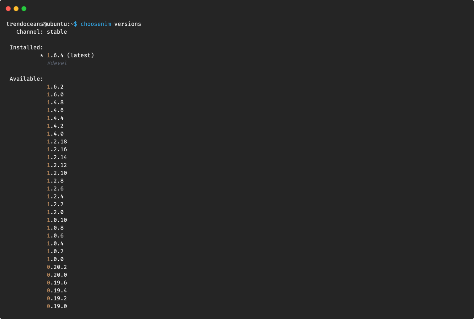Install Nim Programming Language on Linux - TREND OCEANS
