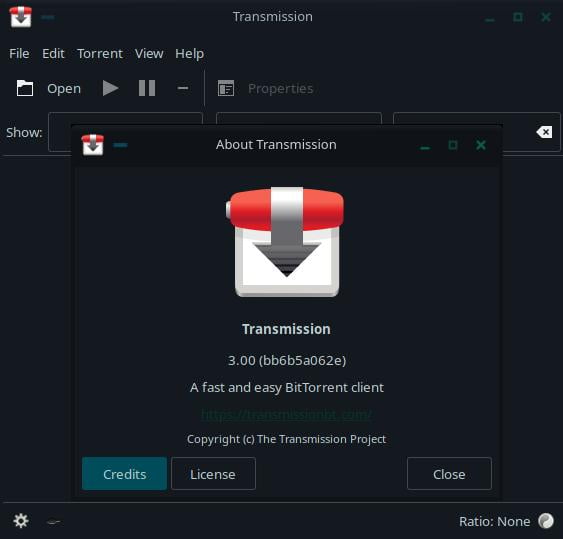 Transmission BitTorrent Client