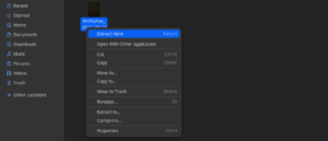 How to Extract a .7z Compressed File from Terminal in Linux - TREND OCEANS