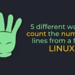 5 different ways to count the number of lines from a file