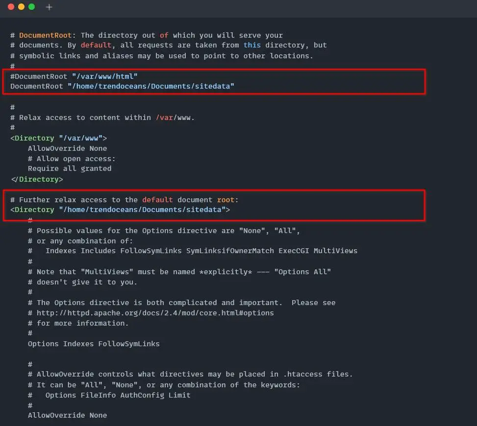 How To Change Default Root Directory Of Apache Web Server TREND OCEANS