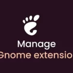 Manage GNOME extensions from Terminal