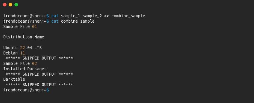 Save multiple combine text to single file