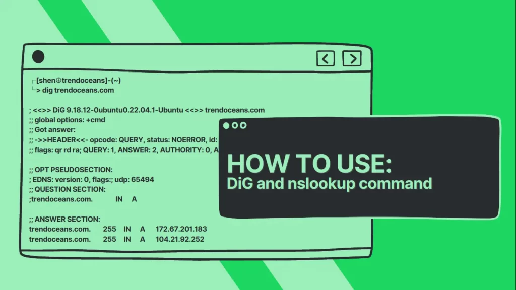 Read more about the article How to Install and Use dig and nslookup Commands in Linux for DNS Lookup