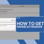 Missing Extensions Option in GNOME Tweaks Tool