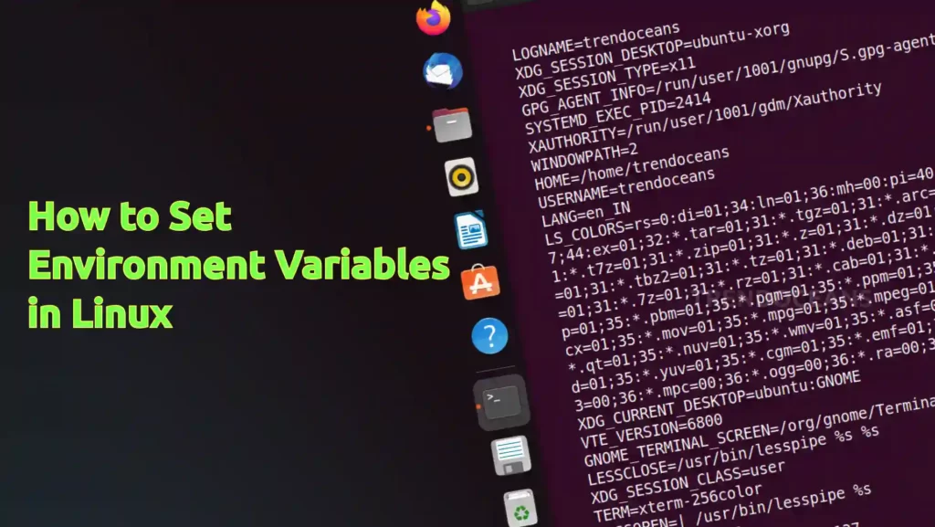 Read more about the article How to Set Environment Variables in Linux