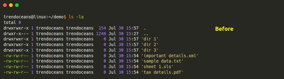 linux filewatcher remove spaces from filename recursive