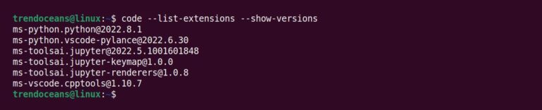 Manage VS Code from Command-Line Interface like a Pro - TREND OCEANS