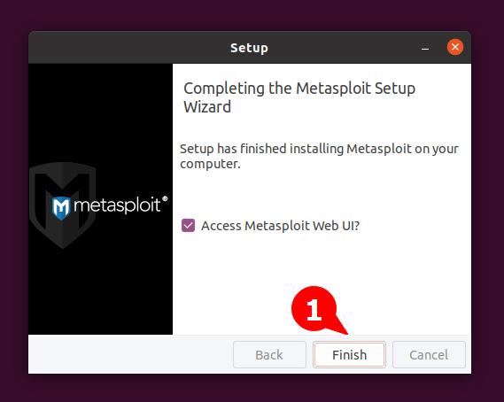 Metasploit Installation - Step 10