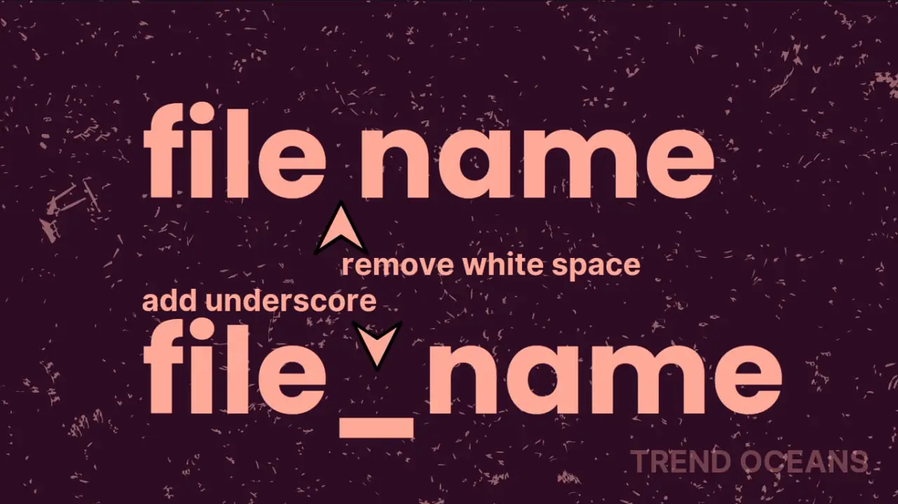 Remove White Space from the File Name in Linux