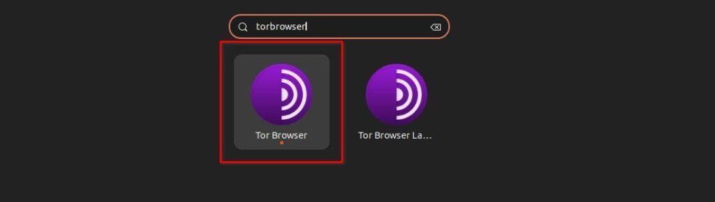 Searching for Tor Browser