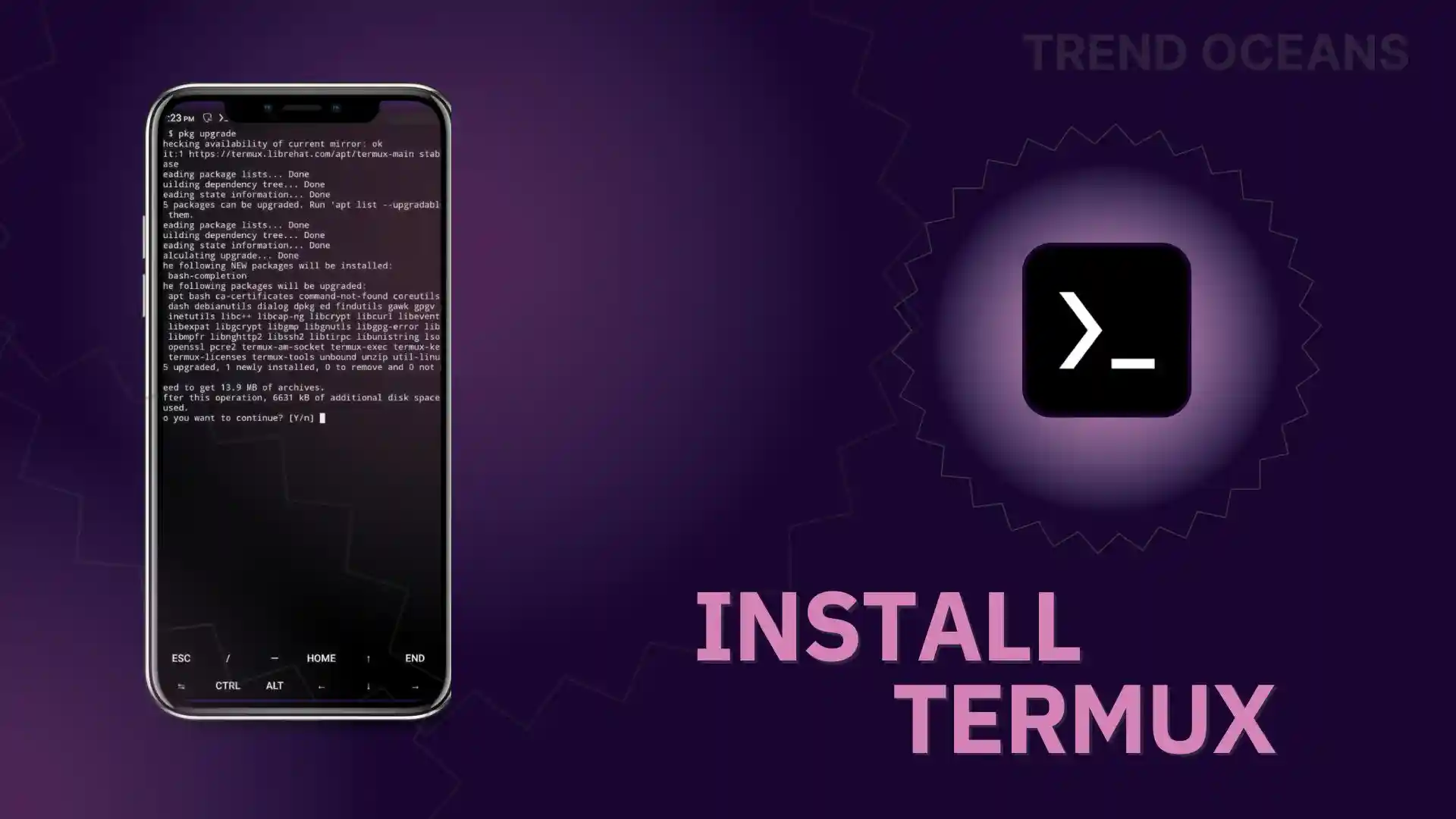 What Is Termux How To Use The Linux Command On Android With Termux Trend Oceans