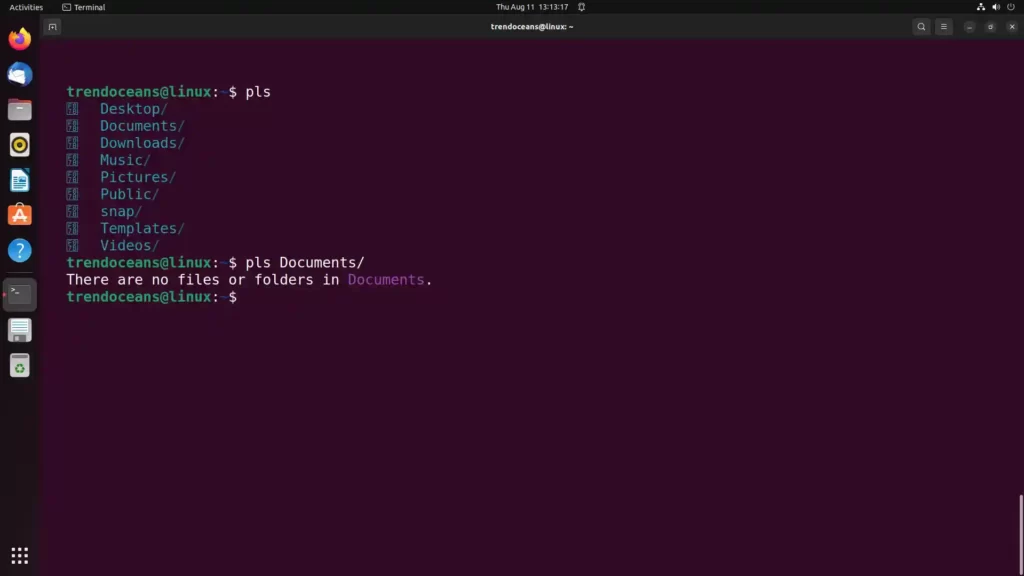 Pls Modern Alternative For The Ls Command In Linux TREND OCEANS Pls Modern Alternative For The Ls Command In Linux TREND OCEANS