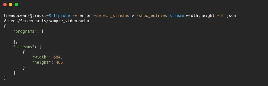 How to Check Video Resolution Width(W) and Height(H) in Linux - TREND ...