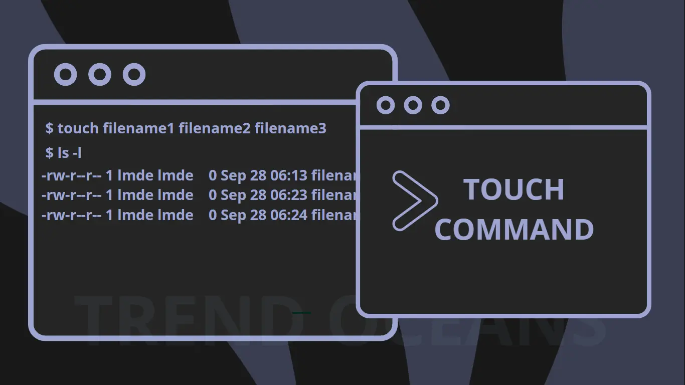 touch command