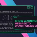 How to Show Security Warning Message to Unauthorized SSH Users