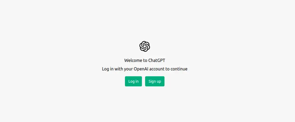 ChatGPT on openAI