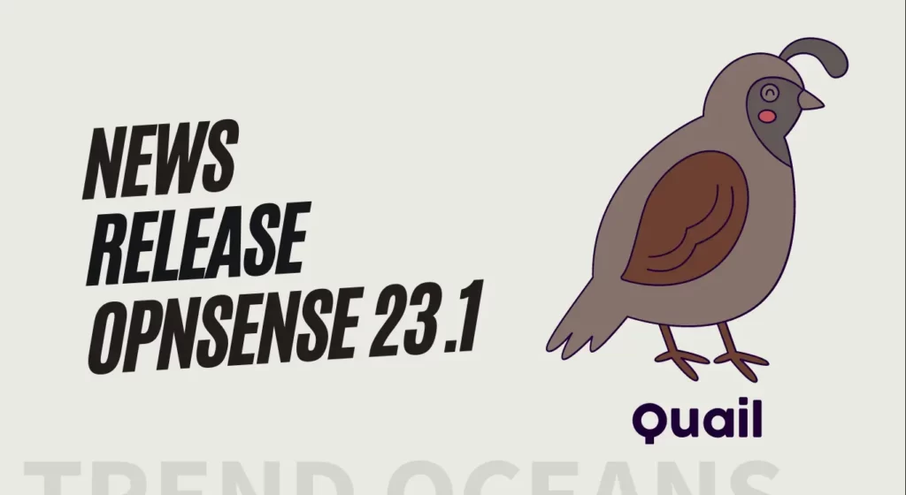 Read more about the article OPNsense 23.1 is released with the nickname “Quintessential Quail”