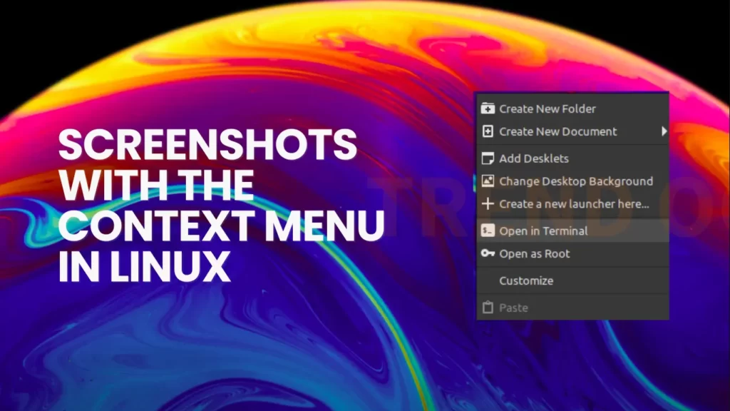 Read more about the article 4 Simple Ways to Take Screenshots with the Context Menu in Linux