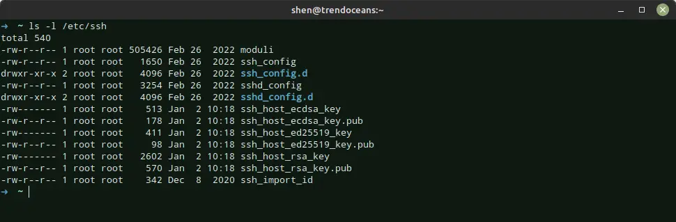 ls command output without redirection